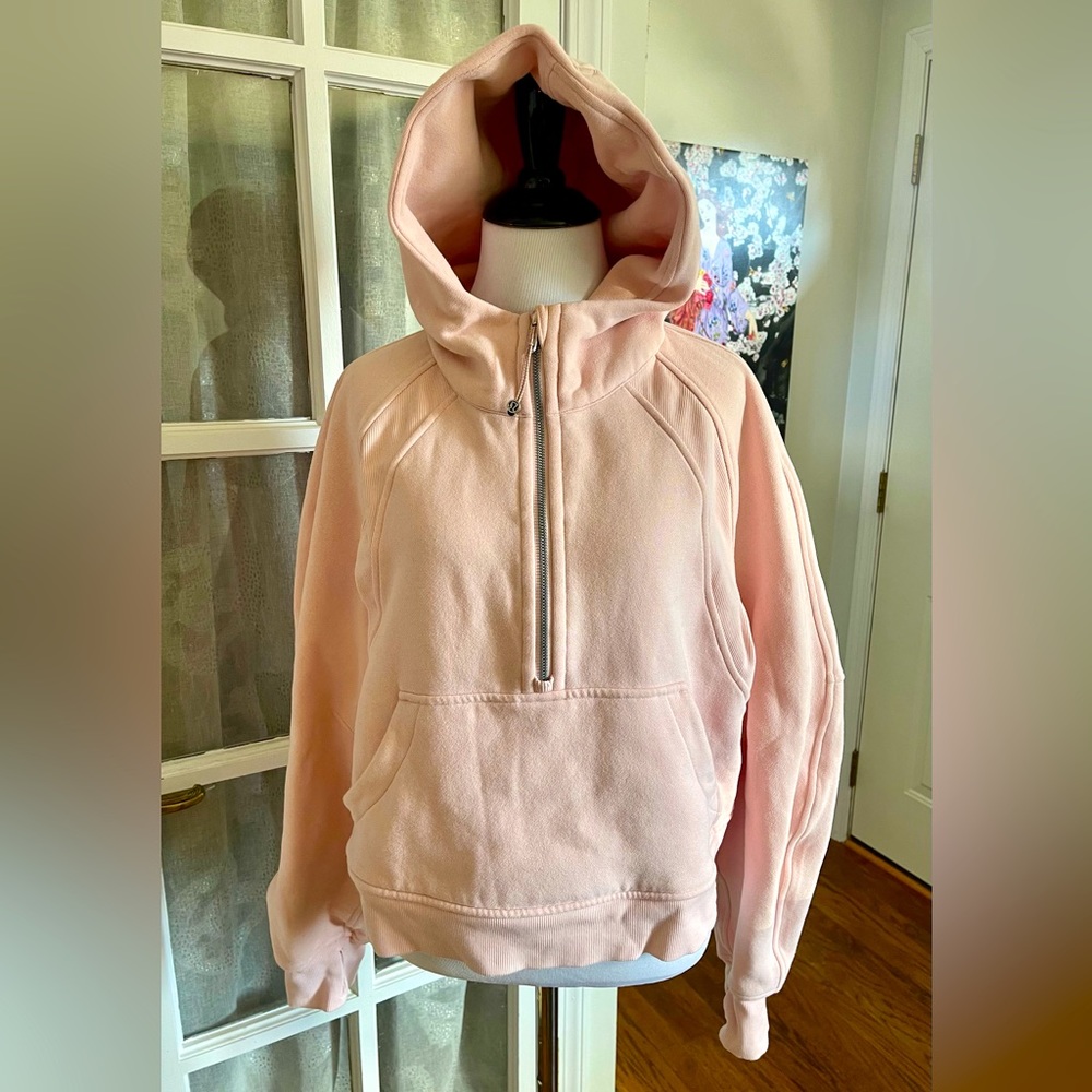 Lululemon Oversized 1/2 Zip Scuba Hoodie